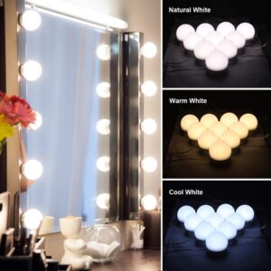 3 Colors Vanity Mirror Bulb Light – USB System