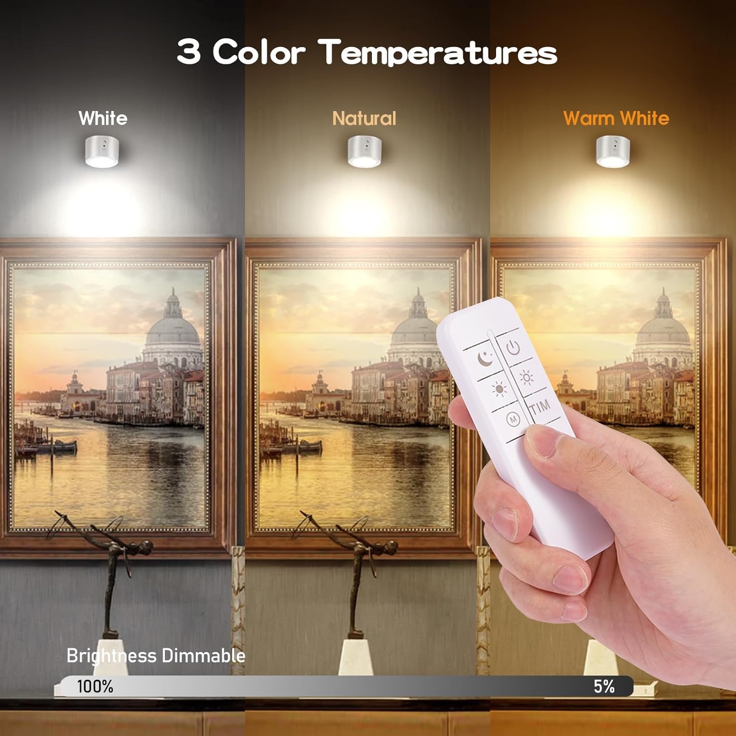 Rechargeable-Wall-Mount-LED-Spot-Light-Front-Rear-Light-6