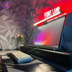 RGB Monitor Light Bar, E-Reading LED Task Lamp with RGB Backlit